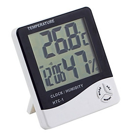 2016 multifunction Hygrothermograph LCD Screen Digital Alarm Clock Clendar Humidity Hygrometer Meter Thermometer Temperature Gauge Time