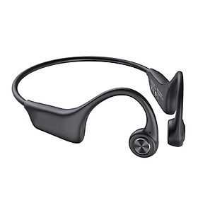 Bone Conduction Headphones Bluetooth 5.0 Wireless Headset Black