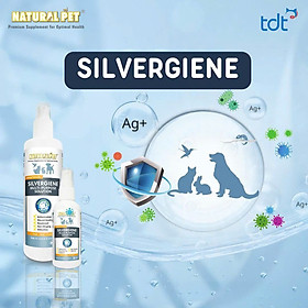 NANO SPRAY XỊT ĐA NĂNG NANO BẠC SILVERGIENE CHO CHÓ MÈO - SILVERGENE 60ML