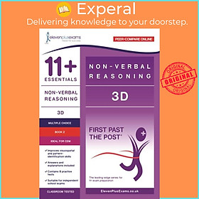 Sách - 11+ Essentials - 3-D Non-verbal Reasoning Book 2 by  (UK edition, paperback)