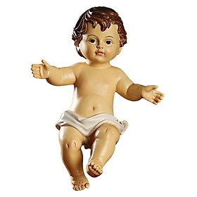 Resin Baby  Doll Statue European Figure Simulation Character Decoration