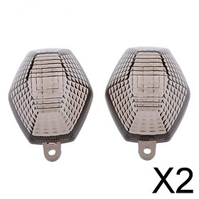 2xTurn Signal Indicator Light Lens for for Suzuki DL650 DL1000 V-Strom Smoke