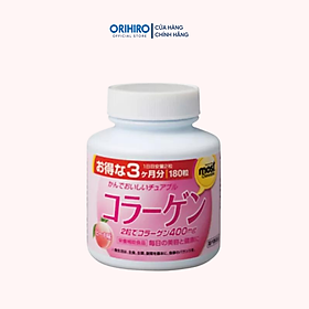 Viên nhai bổ sung Collagen Orihiro Most Chewable 180 viên