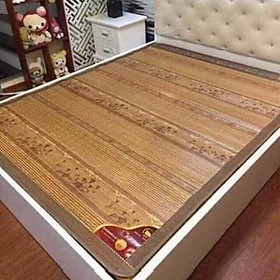 Mua Xả Kho Chiếu 0Chiếu trúc tăm vân gỗ đế lụa loại đẹp  chiếu trúc tre in hoa tây bắc  cao bằng mát lạnh mùa hè