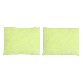 Combo 02 Gối Tựa Lưng Thivi Màu Trơn 16 - Xanh Chuối