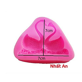 Khuôn silicone 4D Thiên nga