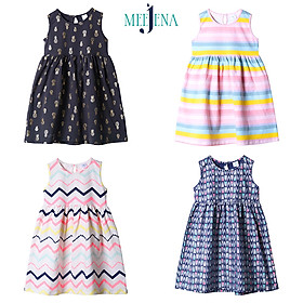 Váy Cho Bé Gái Sát Nách Họa Tiết Dễ Thương từ 14-38 kg MEEJENA - 100% COTTON 4C - 1945