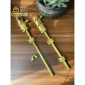 Mua Chốt cổng bằng đồng  chốt cửa bằng đồng dài 60cm/80cm/1m - chốt thang