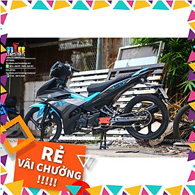 Tem Rời Exciter 150 Mẫu Zin 2021 Chữ Y15ZR Đen Xanh Xám