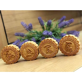 Mua Khuôn bánh trung thu lò xo mặt tròn 125gr - Phúc Lộc Thọ Tài