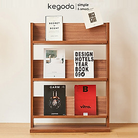 Kệ Gỗ 3 Tầng KGD13 Để Sách, Tạp Chí Rộng 60cm Thương Hiệu KEGODA