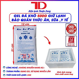 Mua Gel đá khô giữ lạnh  túi đá gel giữ lạnh mỹ phẩm  bảo quản kem  socola  thực phẩm - Điện Lạnh Thuận Dung