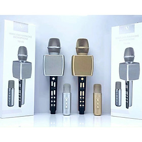 Micro Karaoke bluetooth YS-98 kèm 1 micro nhỏ hát Song Ca,âm thanh trầm mạnh mẽ bass hay,hát karaoke cực hút - HÀNG NHẬP KHẨU