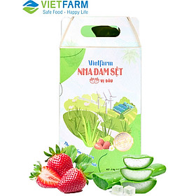 Nha Đam Sệt Vị Dâu hộp 1kg Vietfarm