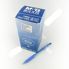 Combo 5 cây Bút bi xanh văn phòng M&G ABPY0802 (0.7mm)