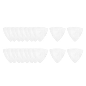 20x Stainless Steel Guitar Picks 0.3mm Thin for Electric Guitar Bass, Durable Use