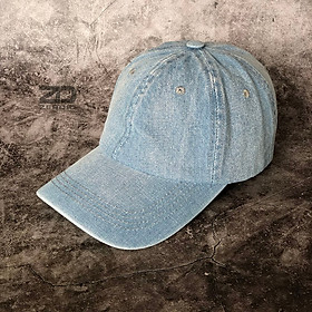 Nón kết, mũ lưỡi trai phối vải trơn jeans thời trang đường phố nam nữ siêu đẹp