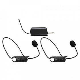 Micro Không Dây Đeo Tai Shubole T2 Chuyên Dụng Cho Loa Kéo, Amply, Đầu Thu Mini Jack 6. Chính Hãng