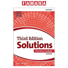 Sách Solutions (3E) Pre-Intermediate Workbook