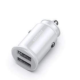 Mua Sạc PISEN Dual USB Car 2.4A - Super small  FAST - Hàng Chính Hãng