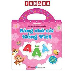 Bóc Dán Sử Dụng Nhiều Lần - Bảng Chữ Cái Tiếng Việt - Dan Strutzel