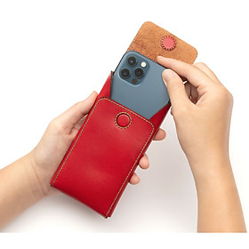 BAO DA IPHONE 12 PRO NẮP DỌC - CHÍNH HÃNG KHACTEN.COM