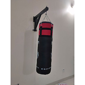 Bao đấm thể thao nhồi vải vụn kèm xích treo, kích thước 80cm đường kính 25cm phù hợp sử dụng để tập võ thuật hay tập thể lực tại nhà