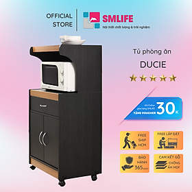 Mua Tủ phòng ăn bằng gỗ kiểu dáng nhỏ gọn SMLIFE Ducie