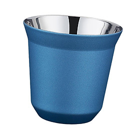 Coffee Cup Camping Mug Durable Drinkware 80ml Capacity Ultralight Outdoor Stainless Steel Cup Metal Drinking Cup for Home Backpacking Picnic
