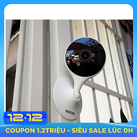Camera IP wifi KBVISION trong nhà - góc nhìn siêu rộng - nghe nói 2 chiều KBONE H21W - Hàng chính hãng