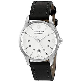 Victorinox Unisex 249034 Alliance Analog Display Swiss Quartz Black Watch