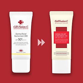 Kem Chống Nắng Cho Da Nhạy Cảm Cell Fusion C Derma Relief Suncreen 100 SPF 50+/PA