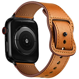 Dây Da Thật Kiểu Khóa 2 Lỗ cho Apple Watch 38mm / 40mm / 42mm / 44mm