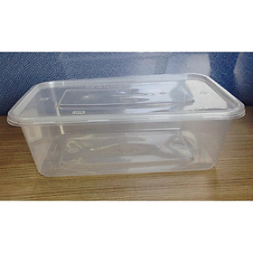 Bộ 50 hộp nhựa vuông 500ml đựng thực phẩm bảo quản trong tủ lạnh, đựng kimchi-Song Long