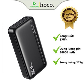 Mua Pin Sạc Dự Phòng Dành Cho Hoco J99A 20000mAh  2 Input  2 Output  Đèn Led Hiển Thị Dung Lượng Pin  Nhựa ABS Và Vỏ Chống Cháy PC - Hàng Chính Hãng