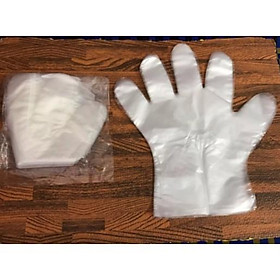 Mua Găng tay nilon dày dài đẹp(1kg)/găng tay siêu dai  không rách size M