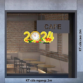 DECAL TRANG TRÍ TẾT 2024 SỐ53