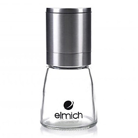 Mua Lọ xay tiêu thủy tinh và cối sứ viền Inox Emich EL-7155 - Hàng chính hãng