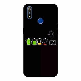 Ốp lưng in cho Realme 3 Pro Cạn Pin