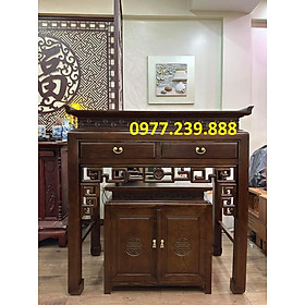Mua bộ bàn thờ gỗ sồi 127cm giá xưởng