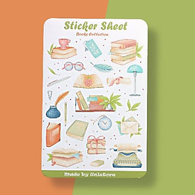 Hình ảnh Sticker sheet books collection - chuyên dán, trang trí sổ nhật kí, sổ tay | Bullet journal sticker