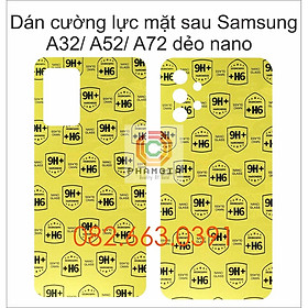 Dán Cường lực mặt sau Samsung A32 (4G/ 5G) dẻo nano siêu bền