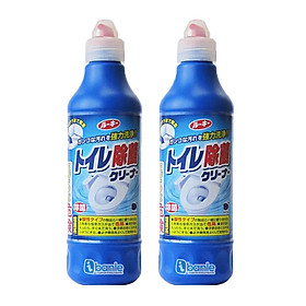 Combo Chai nước tẩy toilet siêu đậm đặc 500ml nội địa Nhật Bản