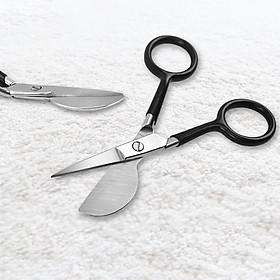 Duckbill Applique Scissors Lace Arts Craft Trimming Scissors Straight Handle