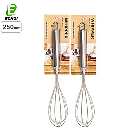 Mua Cây đánh trứng  đảo bột làm bánh Echo Whipper 25cm - Hàng nội địa Nhật Bản