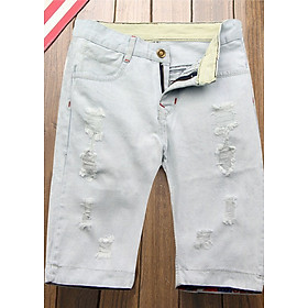 Quần short jean nam xanh bạc Q32