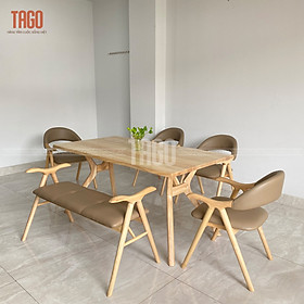 Mua Bộ Bàn Ăn Lifumi 1m6 4 Ghế 1 Bench