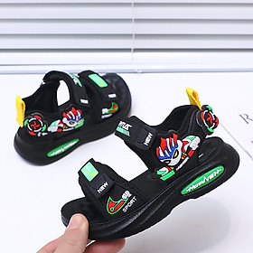 Giày Sandal quai hậu cho bé, giày thể thao siêu nhẹ, êm nhẹ chống trơn có đèn nhấp nháy – GSD9166