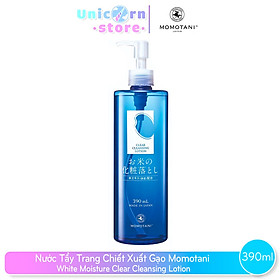 NƯỚC TẨY TRANG MOMOTANI WHITE MOISTURE CLEAR CLEANSING LOTION 390ML