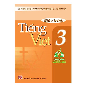 Sách - Giáo trình Tiếng Việt 3 - NXB Đại học Sư phạm